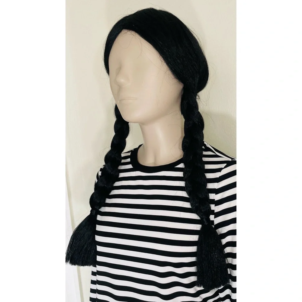 Spirit Halloween Wednesday Addams Wig